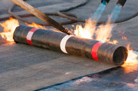 Dull flat roof sealing